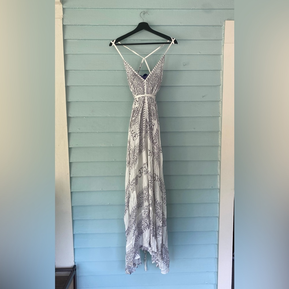 Gyspy Jenny’s Handmade Cross Tie Dress - Batik